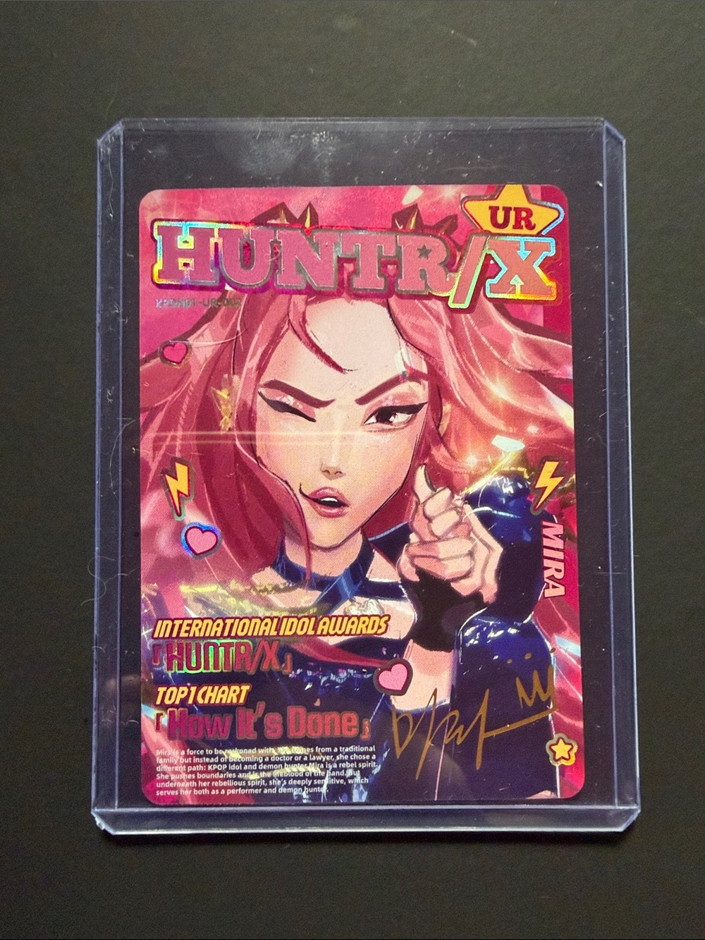 UR MIRA- 002 KPOP DEMON HUNTERS-COLLECTIBLE TRADING CARDS